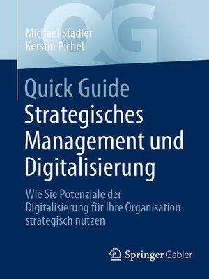 cover image of Quick Guide Strategisches Management und Digitalisierung